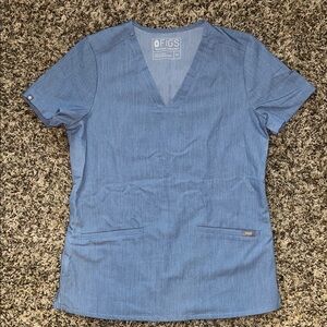 Figs Heather Denim Casma XS